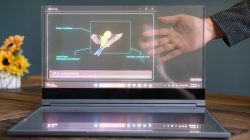 Lenovo ThinkBook Transparent Display Menghadirkan Inovasi Canggih di Dunia Bisnis