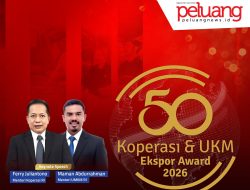 Top 50 Koperasi dan UKM Ekspor Award 2026, Apresiasi Pelaku Usaha Lokal Tembus Pasar Global